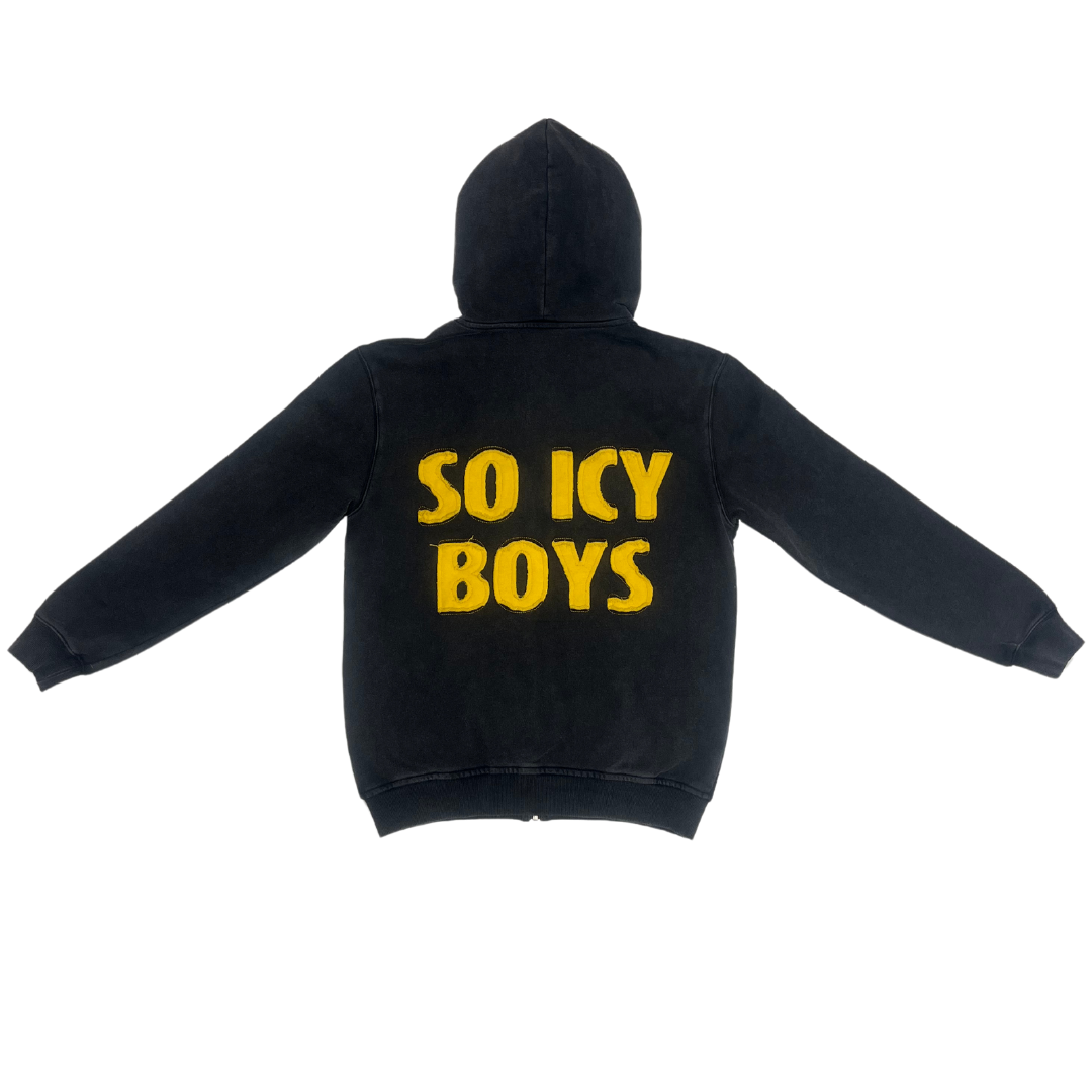 SO ICY BOYS ZIP-UP BLACK