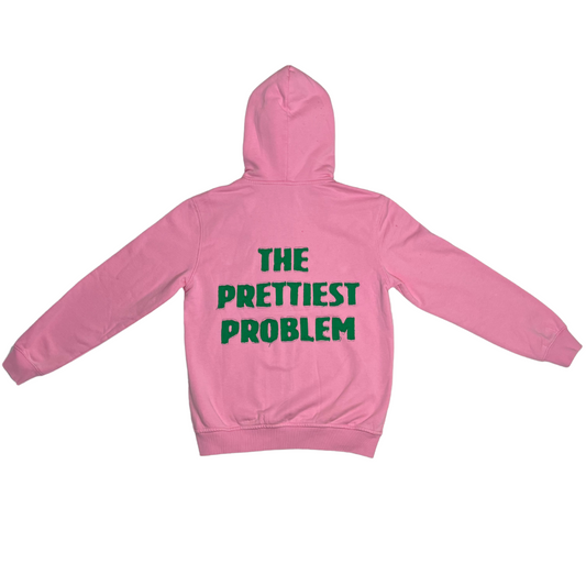 THE PRETTIEST PROBLEM ZIP-UP PINK