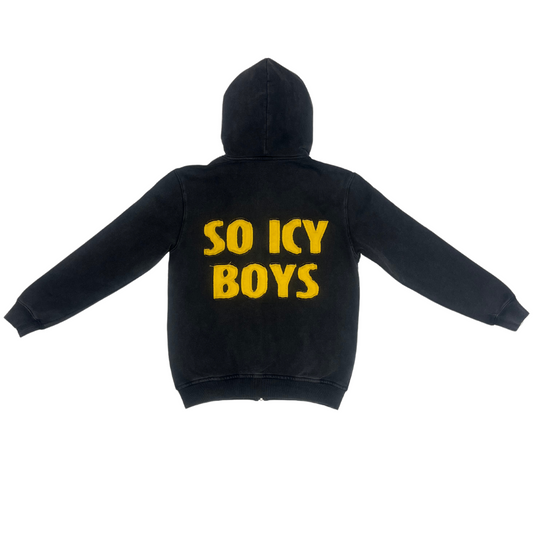 SO ICY BOYS ZIP-UP BLACK